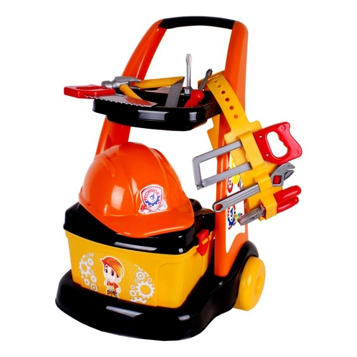 Набор инструментов «Мастер», с тележкой Набор инструментов «Мастер», с тележкой