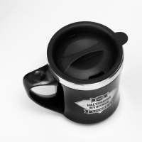 Термокружка, 350 мл, Lifestyle "Настоящий мужчина", сохраняет тепло 3 ч, чёрная Термокружка, 350 мл, Lifestyle "Настоящий мужчина", сохраняет тепло 3 ч, чёрная