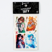 Переводные тату «Лунные девушки», 2 листа Переводные тату «Лунные девушки», 2 листа