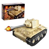 Конструктор блочный &laquo;Танки&raquo;, 6 видов, МИКС