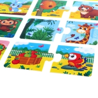 Парные пазлы «Кто что ест?» Парные пазлы «Кто что ест?»