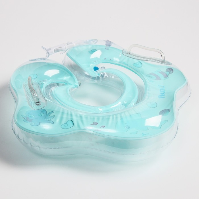 Круг для плавания на шею, цвет зелёный, Uviton