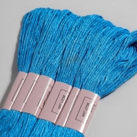 Нитки мулине «Blanc», 8 ± 1 м, 6 шт, цвет ярко-голубой №996 Нитки мулине «Blanc», 8 ± 1 м, 6 шт, цвет ярко-голубой №996