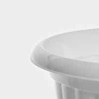 Кашпо уличное на ножке &laquo;Жасмин&raquo;, 9 л, цвет белый