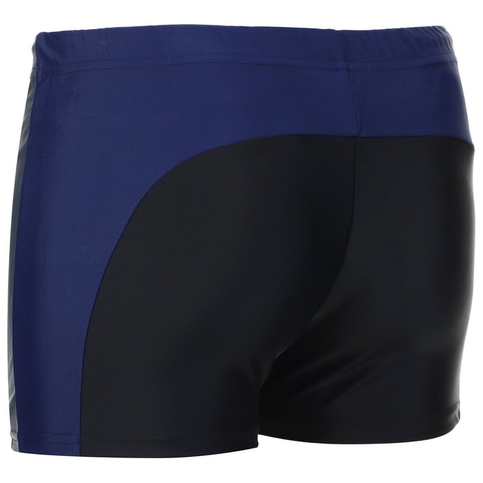 Плавки для плавания ONLYTOP, р. 34, цвет чёрный/серый/синий