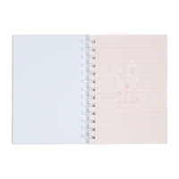 Записная книжка подарочная на гребне 80л,линия, цветной блок,обложка ПВХ 3D Зайка(17,6х13,5см) 105 Записная книжка подарочная на гребне 80л,линия, цветной блок,обложка ПВХ 3D Зайка(17,6х13,5см) 105