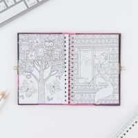 Анкета на замочке, в твердой обложке А6, 40 листов «Анкета классной девчонки и ее подруг» Анкета на замочке, в твердой обложке А6, 40 листов «Анкета классной девчонки и ее подруг»