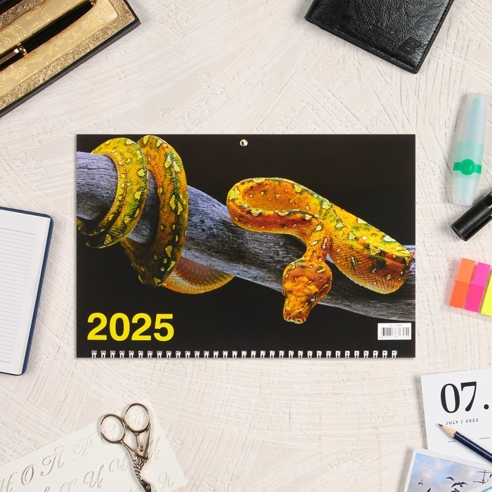 Календарь квартальный, трио Календарь квартальный, трио "Символ года - 6" 2025, 69 х 31 см