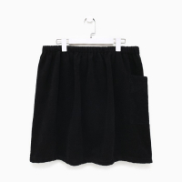 Полотенце банное Экономь и Я "Килт с карманом" 50х150 см, цвет чёрный, 100% хлопок, 320 г/м2 Полотенце банное Экономь и Я "Килт с карманом" 50х150 см, цвет чёрный, 100% хлопок, 320 г/м2