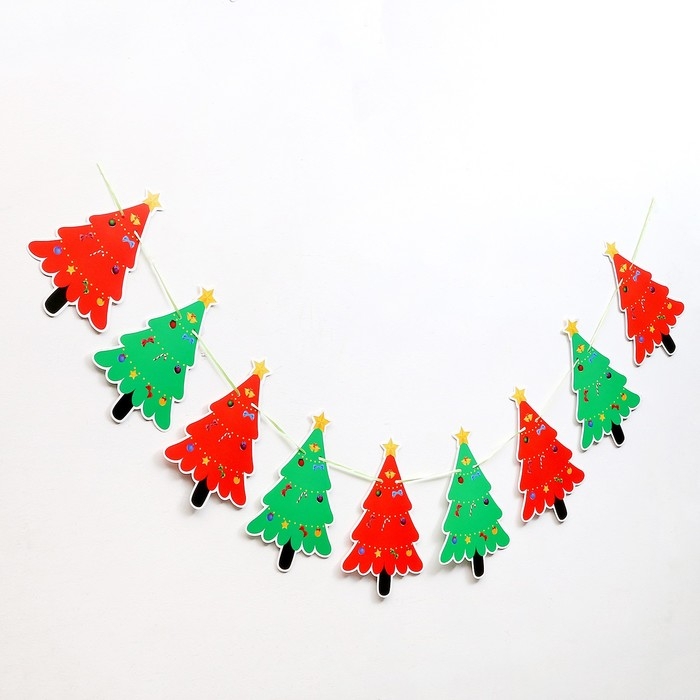Новый год! Гирлянда &laquo;Ёлочка&raquo;, длина 3 м