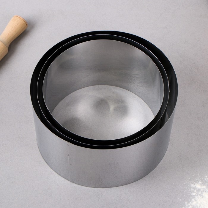 Набор форм для выпечки и выкладки &laquo;Круг&raquo;, d=20 см, 22 см, 24 см, h=14 см, 3 шт