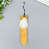 Пушистик на подвеске "Лиса" h=9 см цвета МИКС Пушистик на подвеске "Лиса" h=9 см цвета МИКС