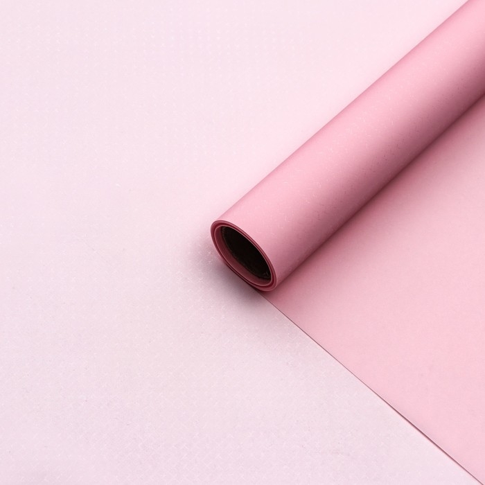 Пленка для цветов Пленка для цветов "Бриллиант", коралловый, 58 см х 5 м