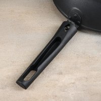 Сковорода «Надежда», d=24 см, h=7,4 см, съёмная ручка, антипригарное покрытие, цвет чёрный Сковорода «Надежда», d=24 см, h=7,4 см, съёмная ручка, антипригарное покрытие, цвет чёрный