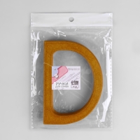 Ручки для сумки деревянные, 11,7 &times; 8,2 см, 2 шт, цвет коричневый