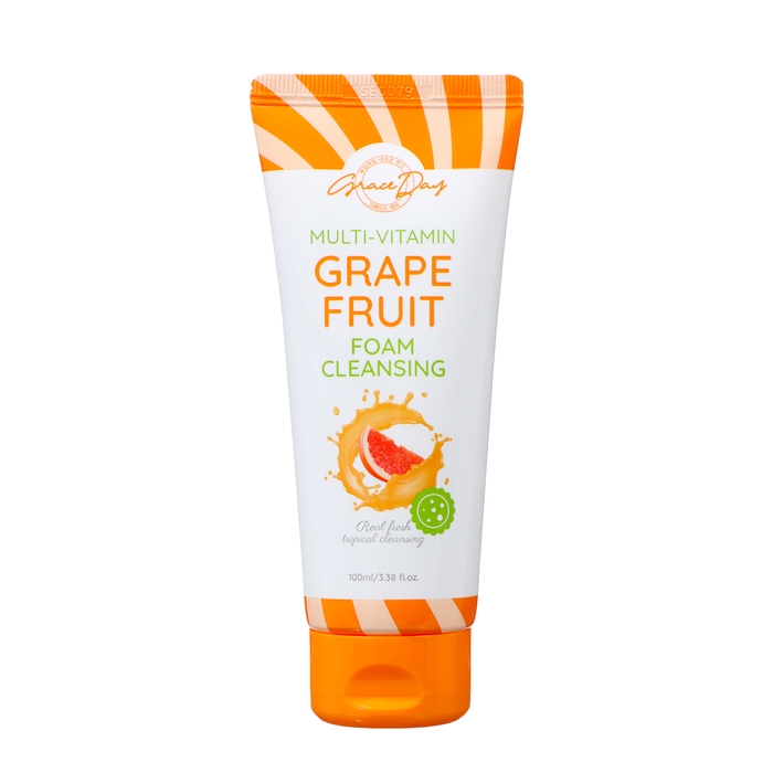 Пенка для лица Grace Day мультивитаминная, очищающая, с грейпфрутом, 100 мл
