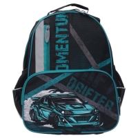 Рюкзак школьный, 37 х 26 х 13 см, эргономичная спинка, Calligrata ОРТ "Тачка"