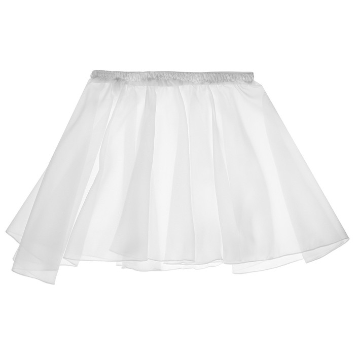 Юбка-солнце для гимнастики и танцев Grace Dance, р. 36-38, цвет белый