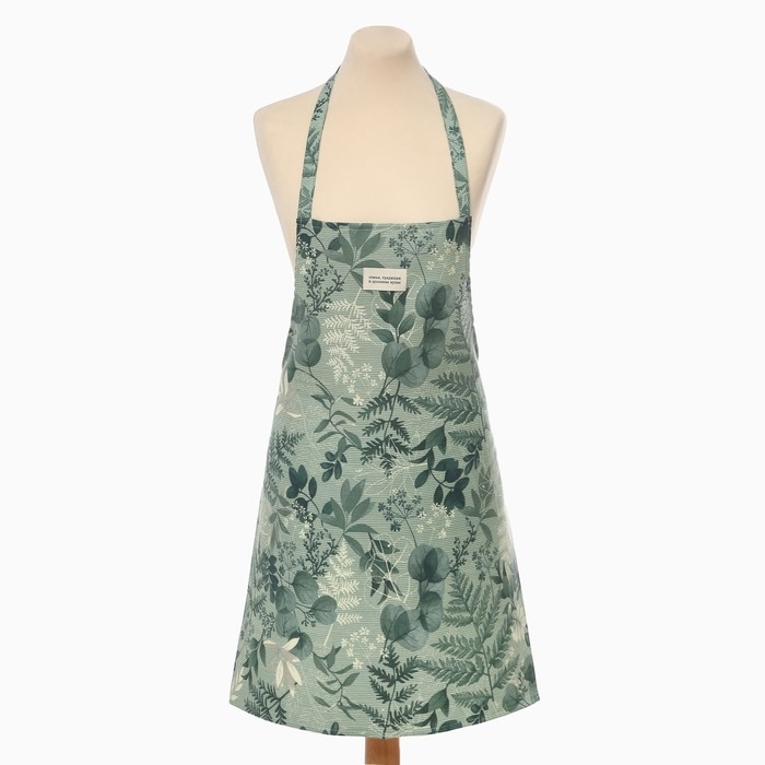 Фартук Доляна "Лесная прохлада" 60х70 см, 50% хлопок, 50% п/э, рогожка 158 г/м2