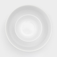 Набор салатников фарфоровых Wilmax &laquo;Юлия Высоцкая&raquo;, 7 предметов: салатник большой d=20 см, салатники малые d=12 см, цвет белый