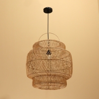 Светильник потолочный из ротанга "Герман" 1х120Вт, Е27, 50х50х50 см Светильник потолочный из ротанга "Герман" 1х120Вт, Е27, 50х50х50 см