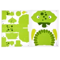 Набор для творчества создние 3D фигурки «Трицератопс» Набор для творчества создние 3D фигурки «Трицератопс»