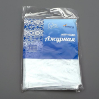 Скатерть без основы многоразовая &laquo;Ажурная&raquo;, 132&times;220 см, цвет микс