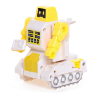 Набор роботов &laquo;Алфавит&raquo;, трансформируется, световые и звуковые эффекты, 6 букв, собираются в 1 робота