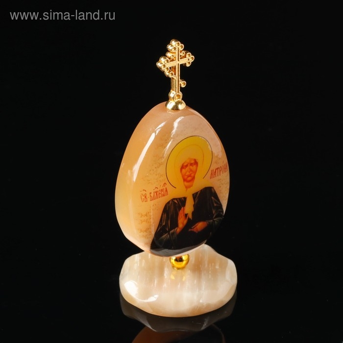 Яйцо &laquo;Святая Матрона&raquo;, на подставке