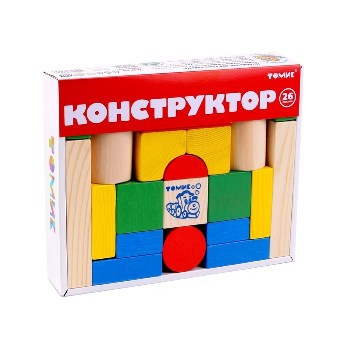 Конструктор «Цветной», 26 элементов Конструктор «Цветной», 26 элементов