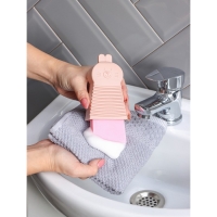 Щётка силиконовая для ручной стирки Доляна, цвет розовый Щётка силиконовая для ручной стирки Доляна, цвет розовый