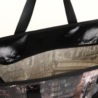 Сумка хозяйственная на молнии, цвет коричневый Сумка хозяйственная на молнии, цвет коричневый