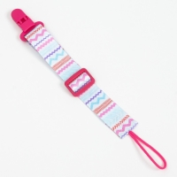 Держатель для соски - пустышки «Орнамент», на ленте Держатель для соски - пустышки «Орнамент», на ленте