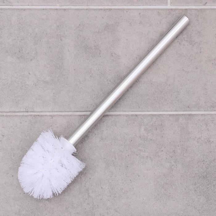 Ёршик для унитаза, 7,5×7,5×35 см, цвет хром Ёршик для унитаза, 7,5×7,5×35 см, цвет хром