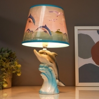 Лампа настольная "Дельфин" E14 40Вт МИКС 20х20х35 см RISALUX Лампа настольная "Дельфин" E14 40Вт МИКС 20х20х35 см RISALUX