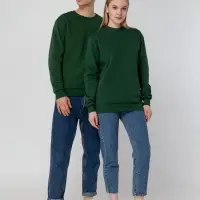 Толстовка Unit Toima Heavy темно-зеленая, размер S