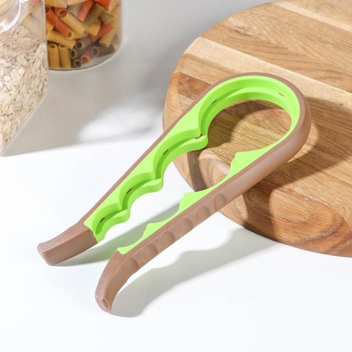 Многофункциональная открывашка для банок и бутылок, 22,5&times;9&times;2 см, цвет МИКС