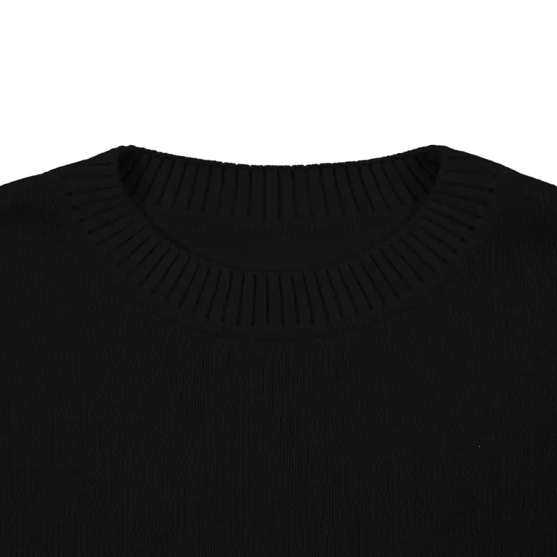 Джемпер оверсайз унисекс Stated в сумке, черный, размер L/XL Джемпер оверсайз унисекс Stated в сумке, черный, размер L/XL