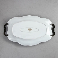 Блюдо «Розы», большое, фарфор, Иран Блюдо «Розы», большое, фарфор, Иран