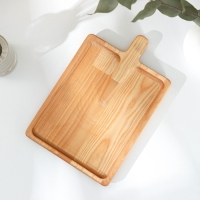 Доска - блюдо для подачи сервировочная Adelica &laquo;Лопата&raquo;, 25&times;16,7&times;1,8 см, пропитано минеральным маслом, берёза