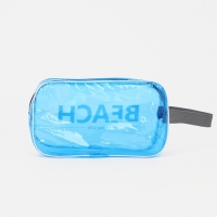 Косметичка на молнии, цвет голубой Косметичка на молнии, цвет голубой
