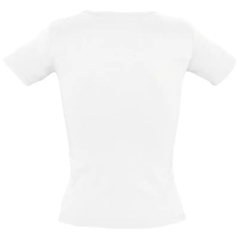 Футболка женская Lady 220 с V-обр. вырезом, белая, размер L