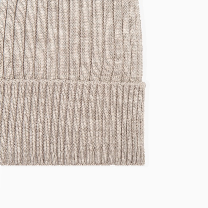 Комплект женский зимний (шапка/снуд), цвет бежевый, размер 56-58 Комплект женский зимний (шапка/снуд), цвет бежевый, размер 56-58