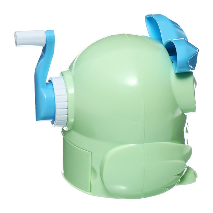 Точилка механическая с контейнером Сова Светло-зеленая Точилка механическая с контейнером Сова Светло-зеленая