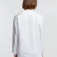 Свитшот унисекс Columbia, белый, размер 4XL