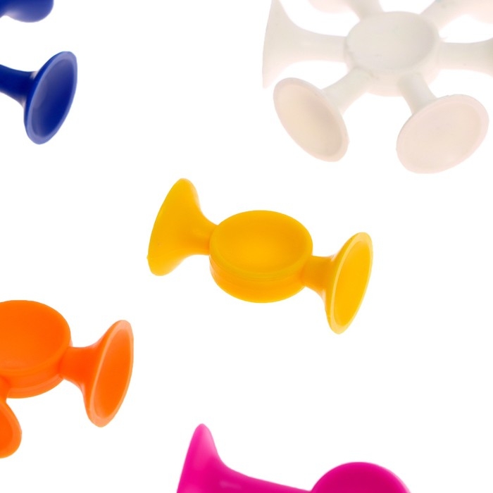 Конструктор &laquo;Забавные присоски&raquo;, 66 деталей