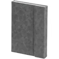 Ежедневник Flap на заказ, недатированный, серый