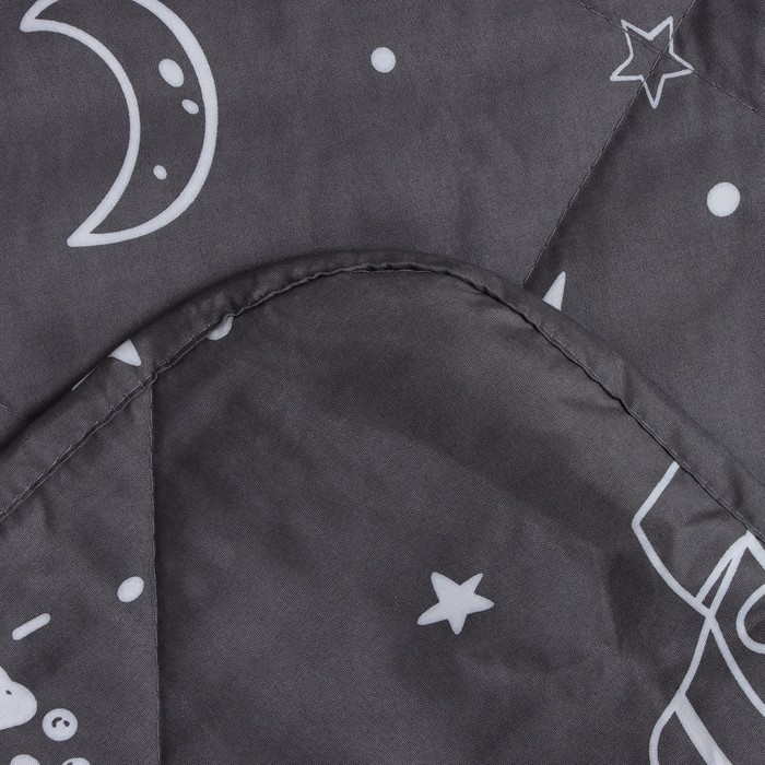 Покрывало Love Life 1,5 сп Space trip 150*210&plusmn;5 см, новосатин, 100% п/э