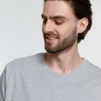 Футболка унисекс Ankara, серый меланж, размер XS Футболка унисекс Ankara, серый меланж, размер XS