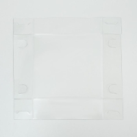 Коробка подарочная для цветов с PVC крышкой, упаковка, &laquo;Счастья в каждом мгновении&raquo;, 12 х 12 х 12 см